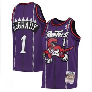 Tracy McGrady #1 Toronto Raptors 1998-99 Mitchell & Ness Swingman NBA Jersey
